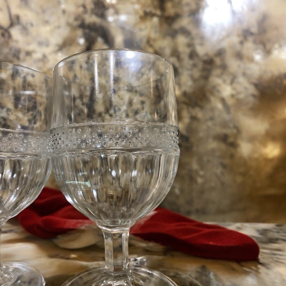 4 Beautiful antique goblets 1886-1891 - Picture 7 of 10